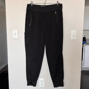 Healing Hands Black Scrub Pants Joggers